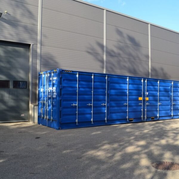 Contenedor de 40 pies con puerta lateral