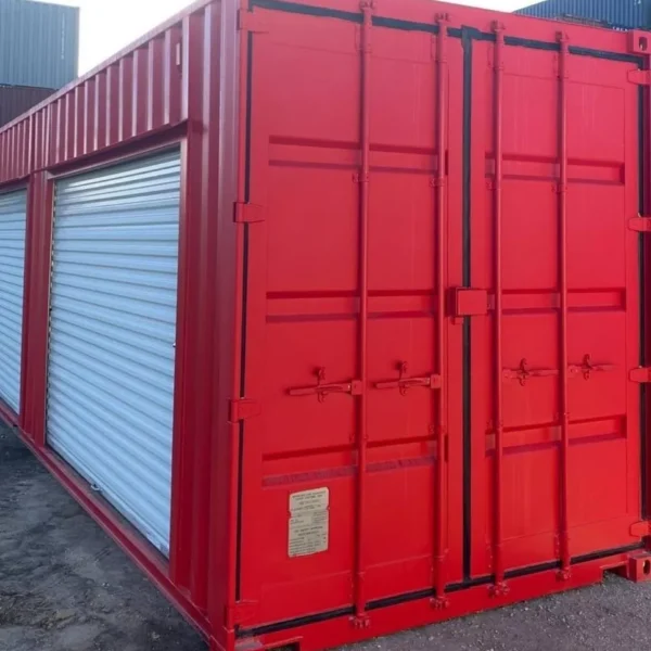 Contenedor de 45 Pies con Cuatro Puertas Enrollables