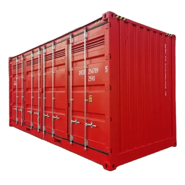 Contenedor Marítimo de 20 Pies con Puerta Lateral